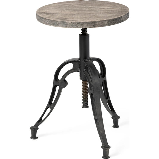 040 SR-815136 | Primary Silo | Emslie Wood Seat Bar/Counter Stool by Mercana in natural. Made from unique in a modern style.