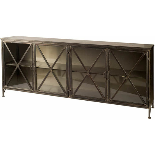 Poppy Sideboard by Mercana in natural. Made from unique in a modern style.