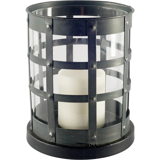 Oliver Caged Table Candle Holder by Mercana in natural. Made from unique in a modern style.