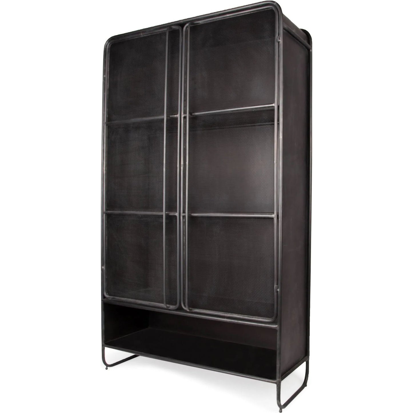 001 SR-746305 | Primary Silo | Klaus Cabinet by Mercana in brown. Made from metal in a modern style.