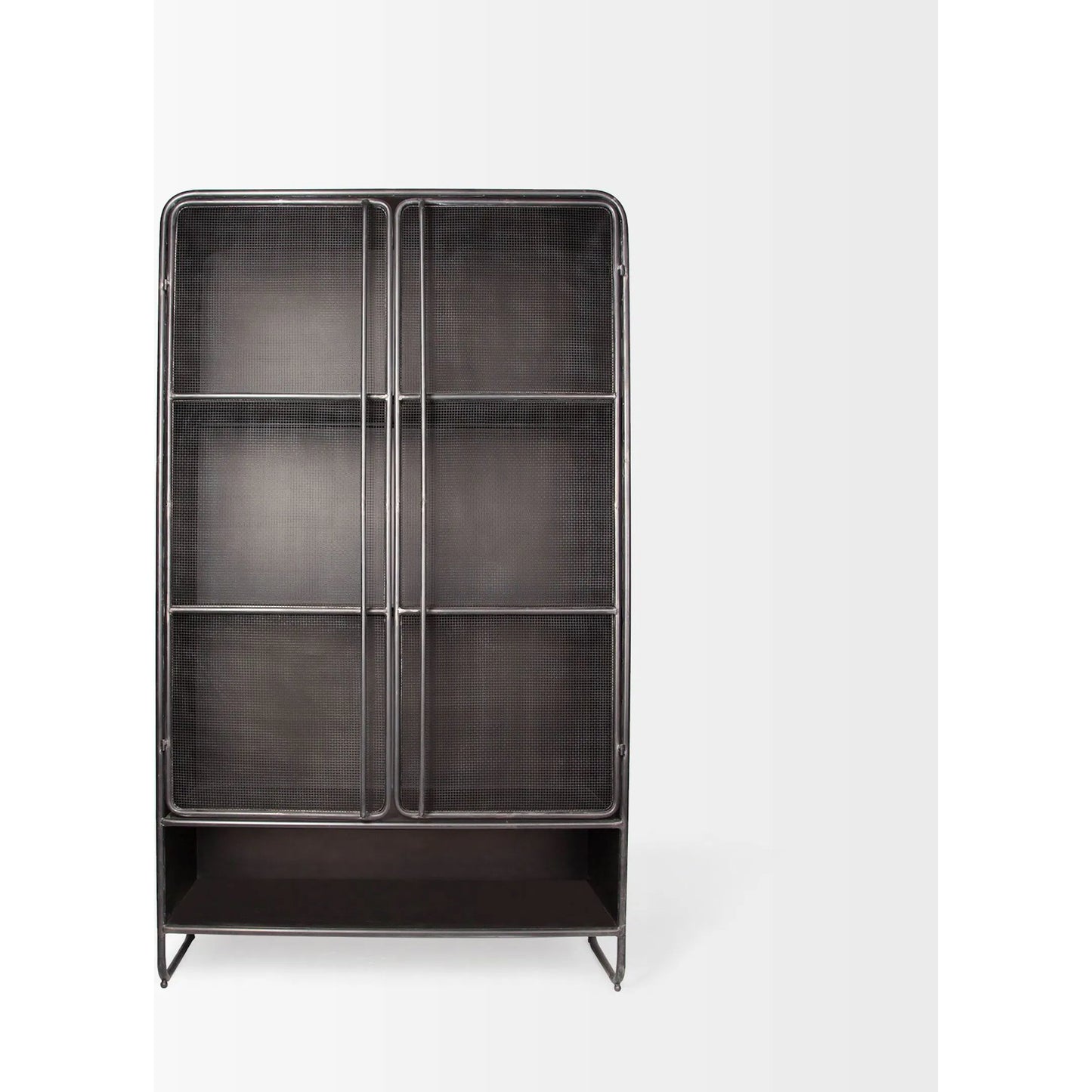 002 SR-746305 | Additional Silo | Klaus Cabinet by Mercana in brown. Made from metal in a modern style.