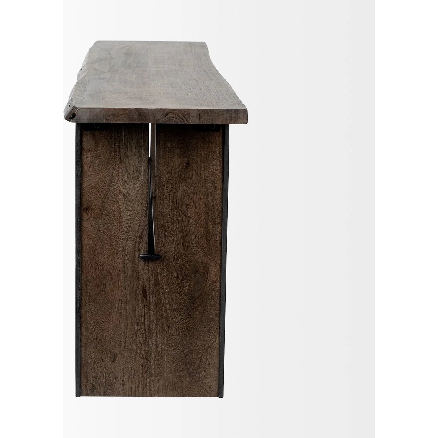 003 SR-815490 | Additional Silo | Ledger Console Table by Mercana in natural. Made from unique in a modern style.