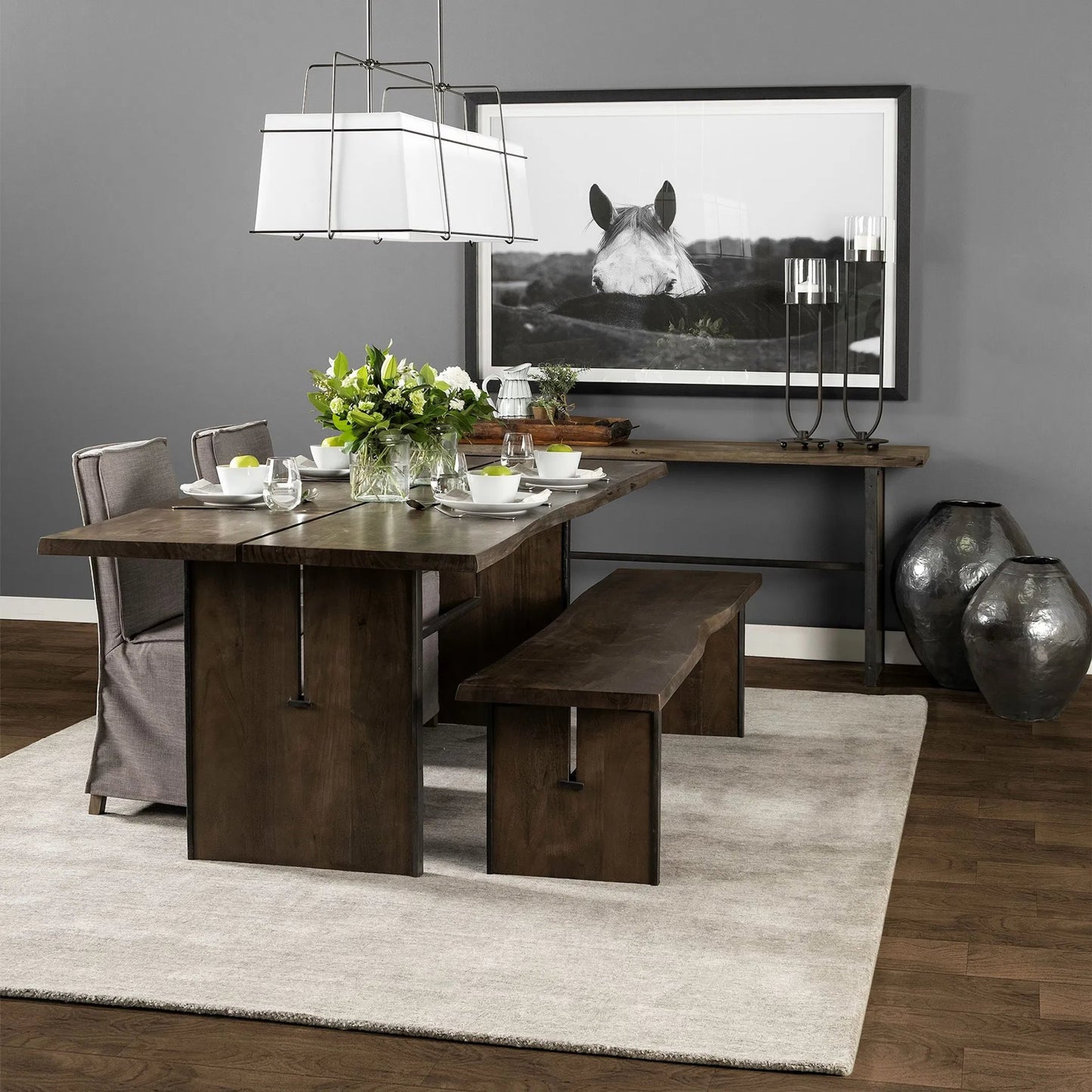 008 SR-815490 | Lifestyle | Ledger Console Table by Mercana in natural. Made from unique in a modern style.
