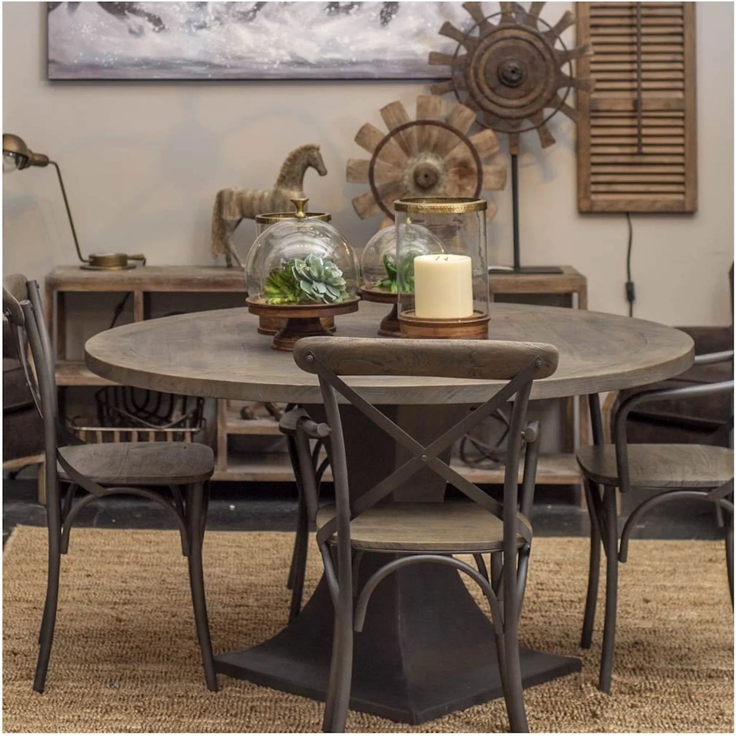 013 SR-815151 | Lifestyle | Etienne Dining Chair (Set of 2) by Mercana. Made from unique in a cottage & farmhouse style.