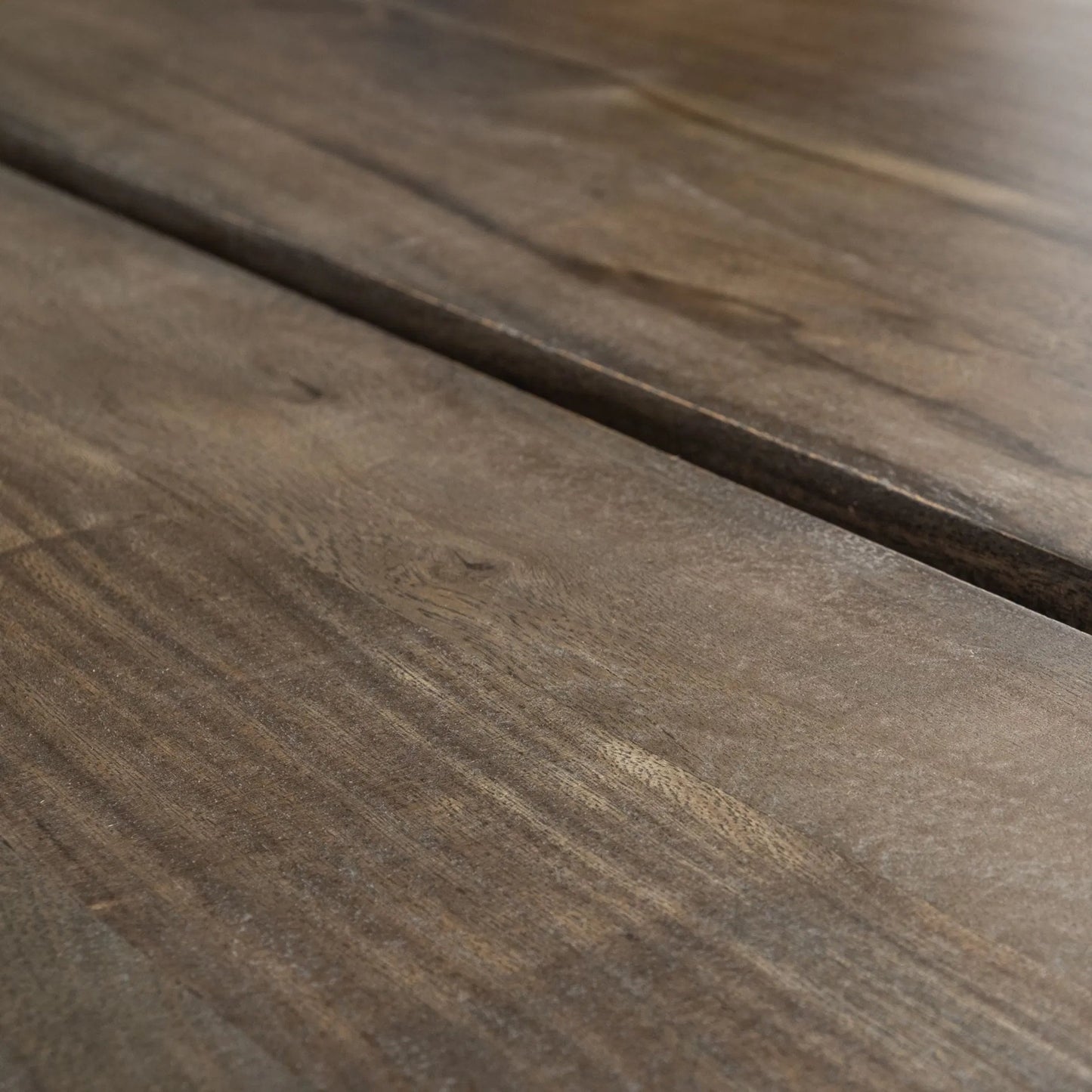 005 SR-387746 | Closeup | Ledger Dining Table by Mercana in brown. Made from wood in a modern style.