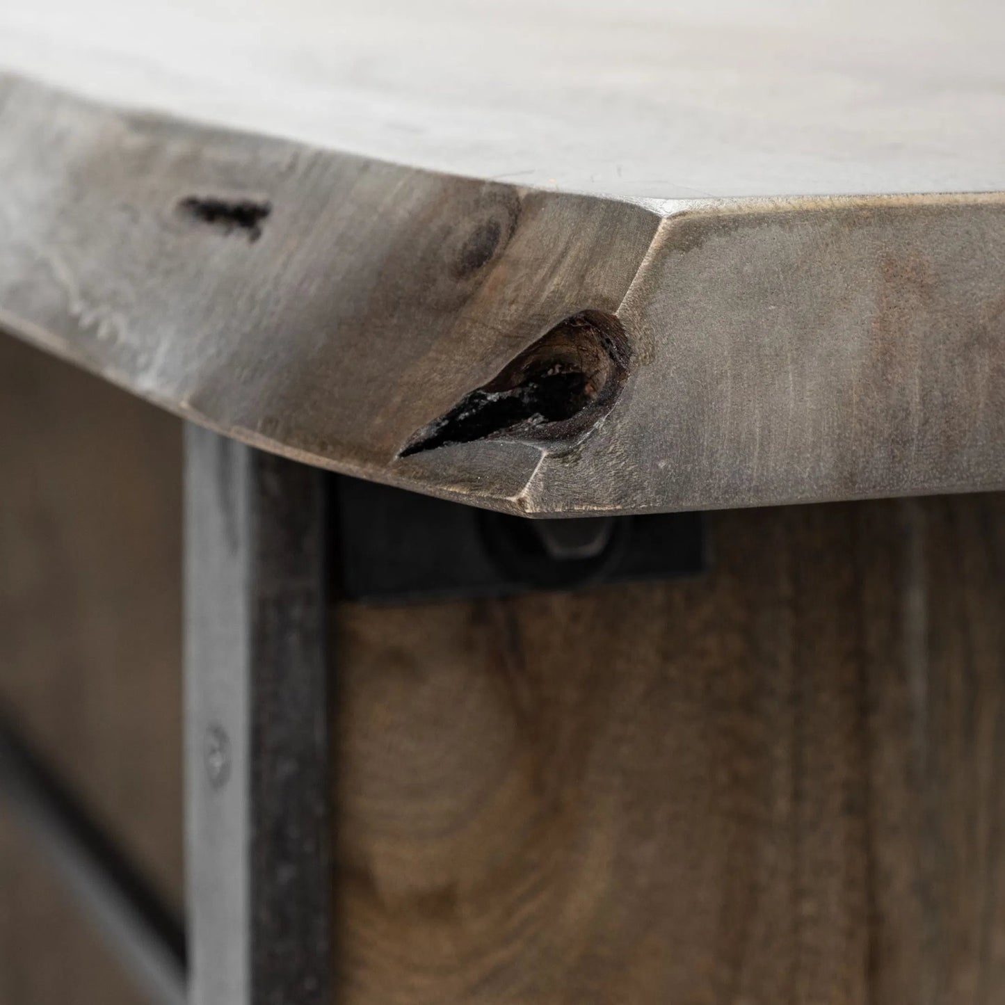 004 SR-815490 | Additional Silo | Ledger Console Table by Mercana in natural. Made from unique in a modern style.