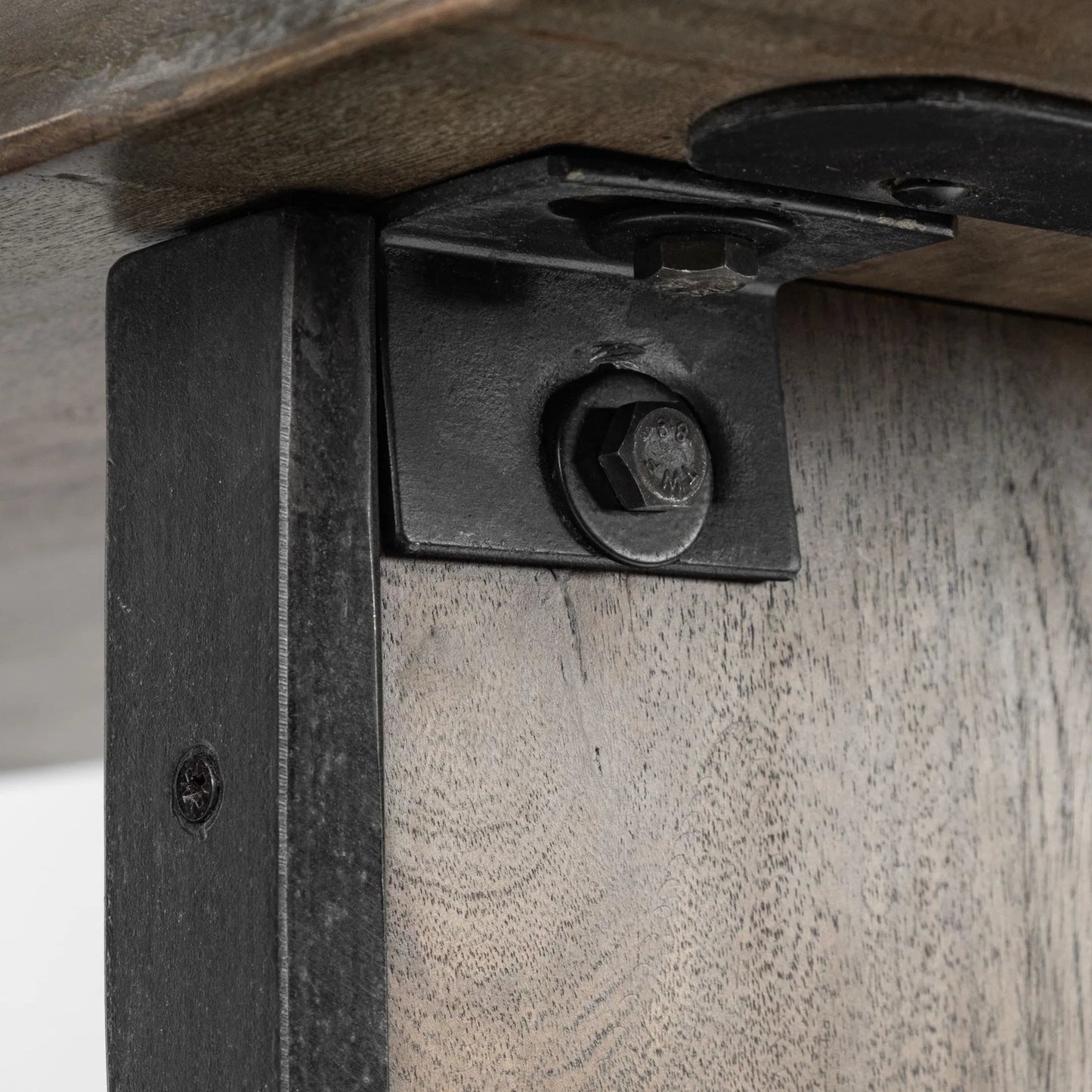 005 SR-815490 | Closeup | Ledger Console Table by Mercana in natural. Made from unique in a modern style.
