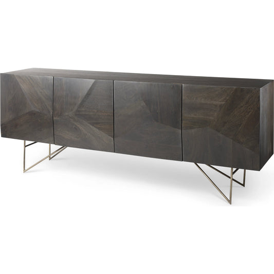 Darwin Sideboard by Mercana. Made from solid wood in a modern style.