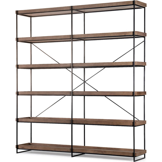 042 SR-815977 | Primary Silo | Trey Shelving Unit by Mercana in natural. Made from unique in a modern style.
