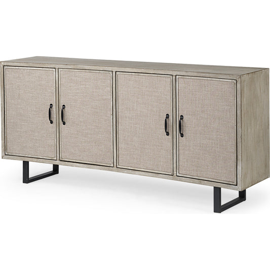 Bellefontaine Sideboard by Mercana in natural. Made from unique in a modern style.