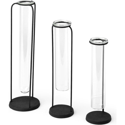 Beeker Test Tube Style Vases Set of Three by Mercana in natural. Made from unique in a modern style.
