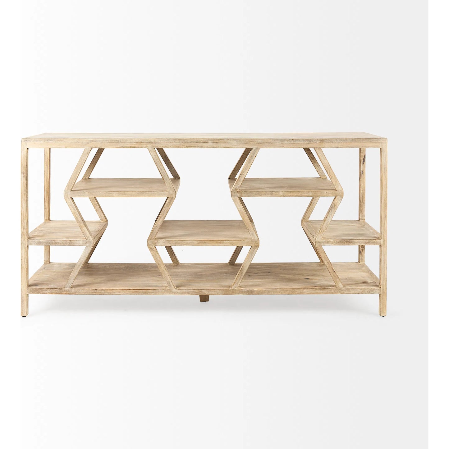 002 SR-815020 | Additional Silo | Dayton Console Table by Mercana in natural, mango wood. Made from unique in a modern style.