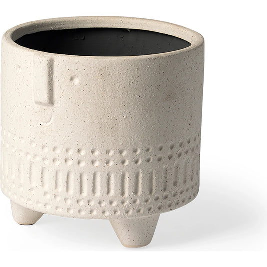 Jacob I Smiling Face Vase by Mercana in natural. Made from unique in a eclectic & global style.