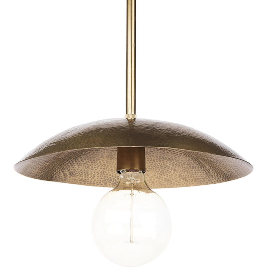 Garnet Pendant Light by Mercana in brass. Made from metal in a modern style.
