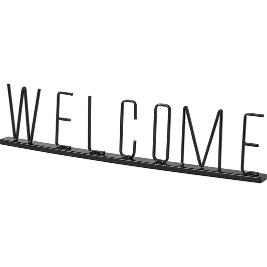 Welcome Sign by Mercana in natural. Made from unique in a modern style.