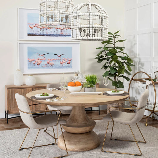 Crossman Dining Table by Mercana. Made from unique in a eclectic & global style.