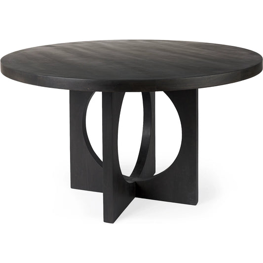 Liesl Dining Table by Mercana. Made from solid wood in a transitional style.