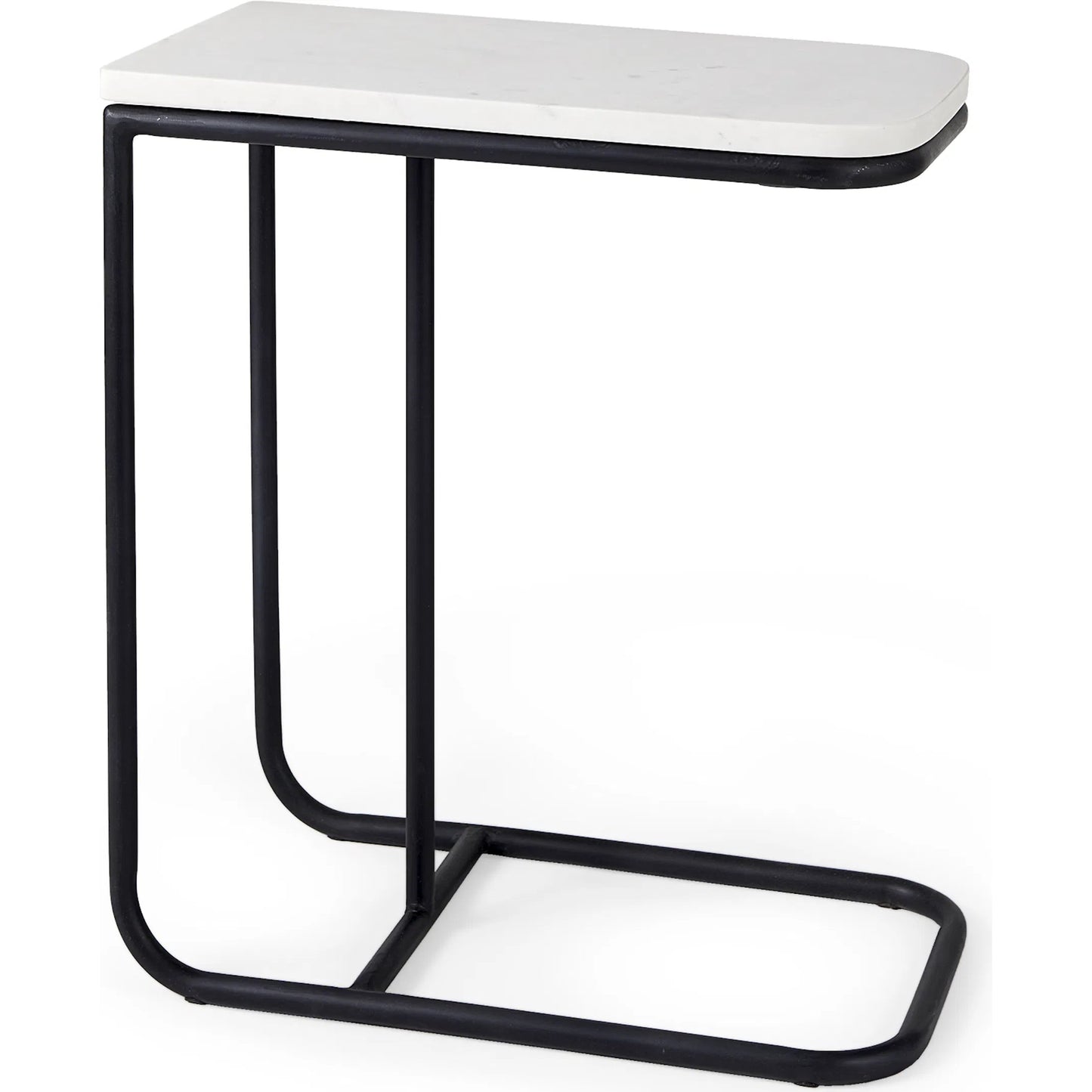010 SI-2369459 | Primary Silo | Kyra Side Table by Mercana in black. Made from metal in a transitional style.