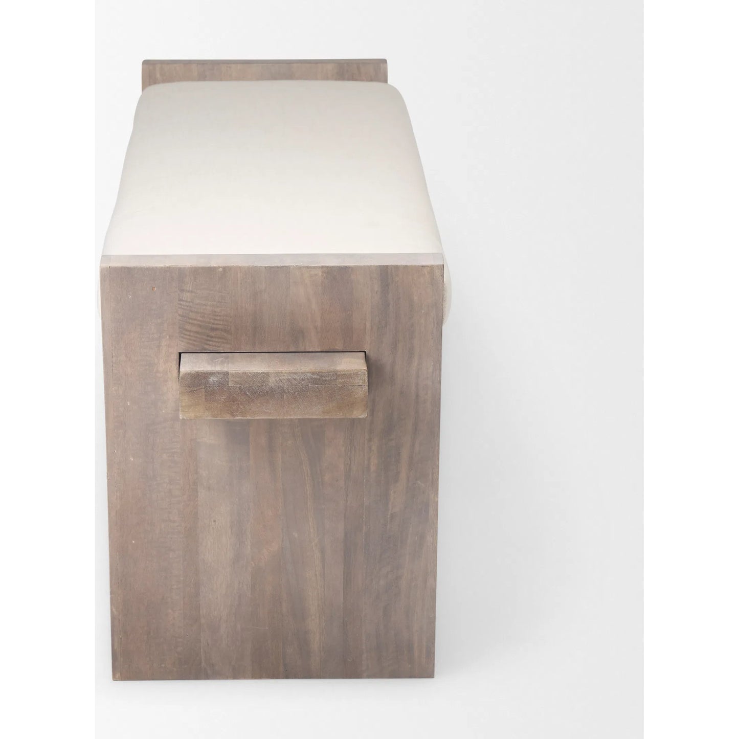 003 SR-815114 | Additional Silo | Elaine Bench by Mercana in cream. Made from unique in a eclectic & global style.