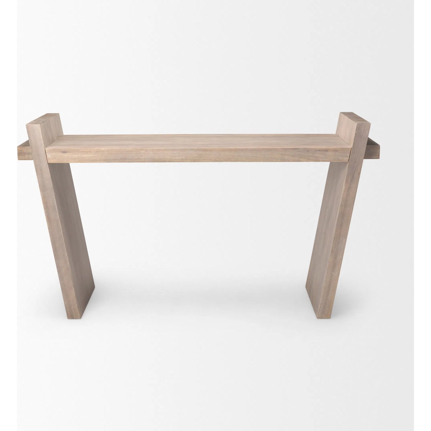 002 SR-815116 | Additional Silo | Elaine Console Table by Mercana in mango wood, medium brown. Made from unique in a eclectic & global style.