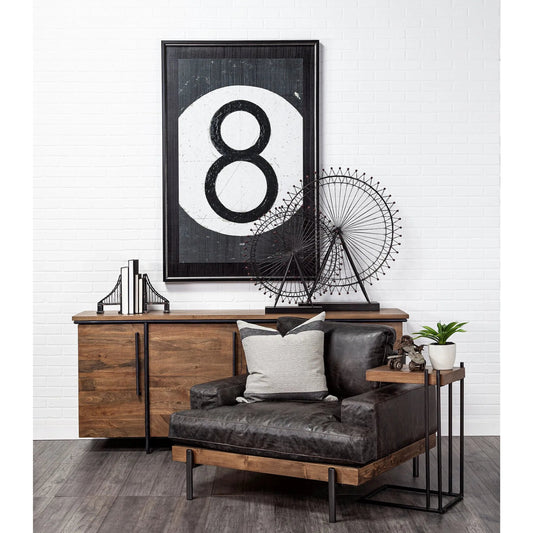 London Eye Replica by Mercana in black. Made from unique in a traditional style.