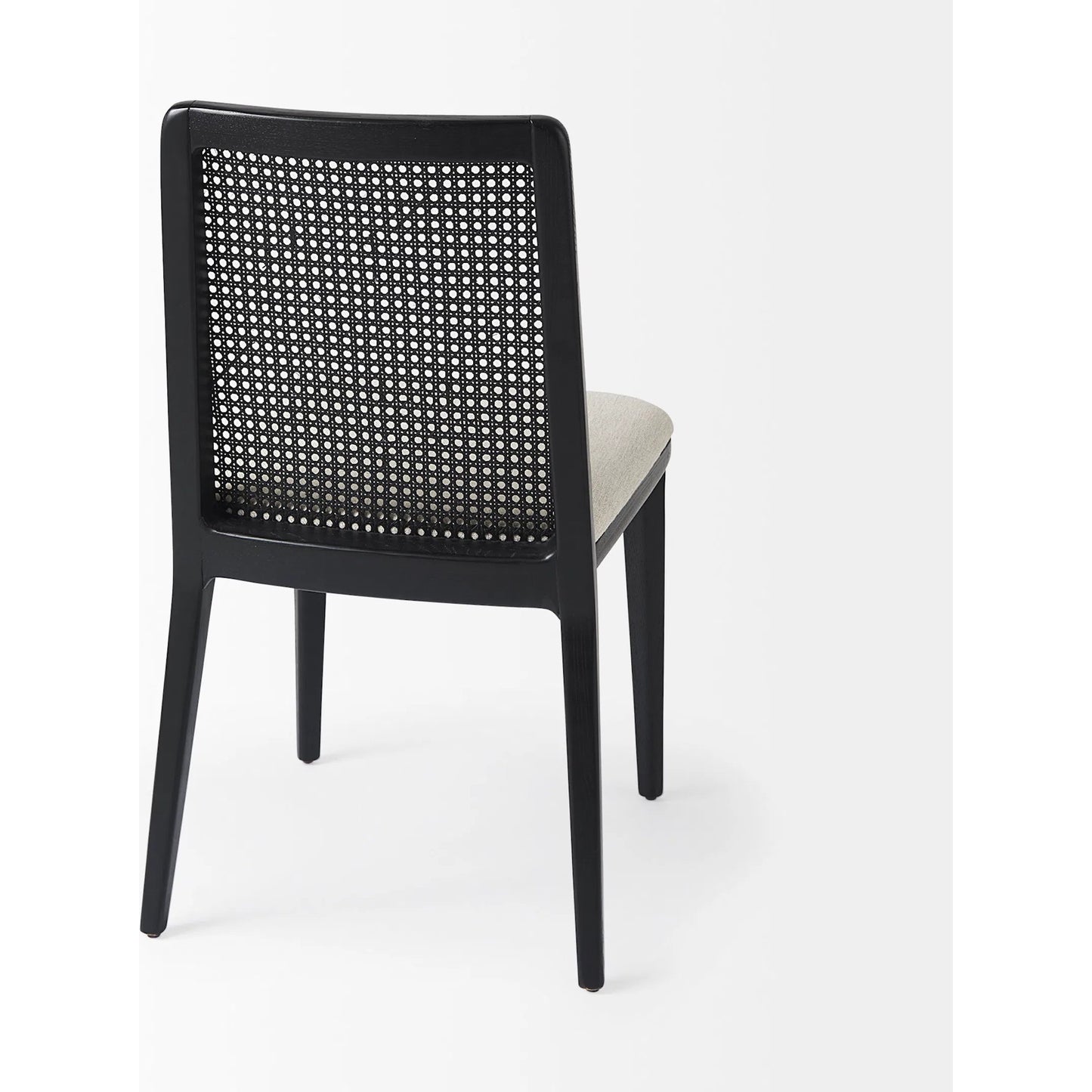 095 SI-1717951 | Closeup | Clara Dining Chair (Set of 2) by Mercana. Made from fabric, wood in a transitional style.