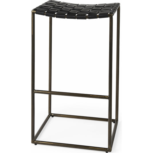 015 None | Unknown | Clarissa Leather Seat Bar/Counter Stool by Mercana. Made from unique in a traditional style.