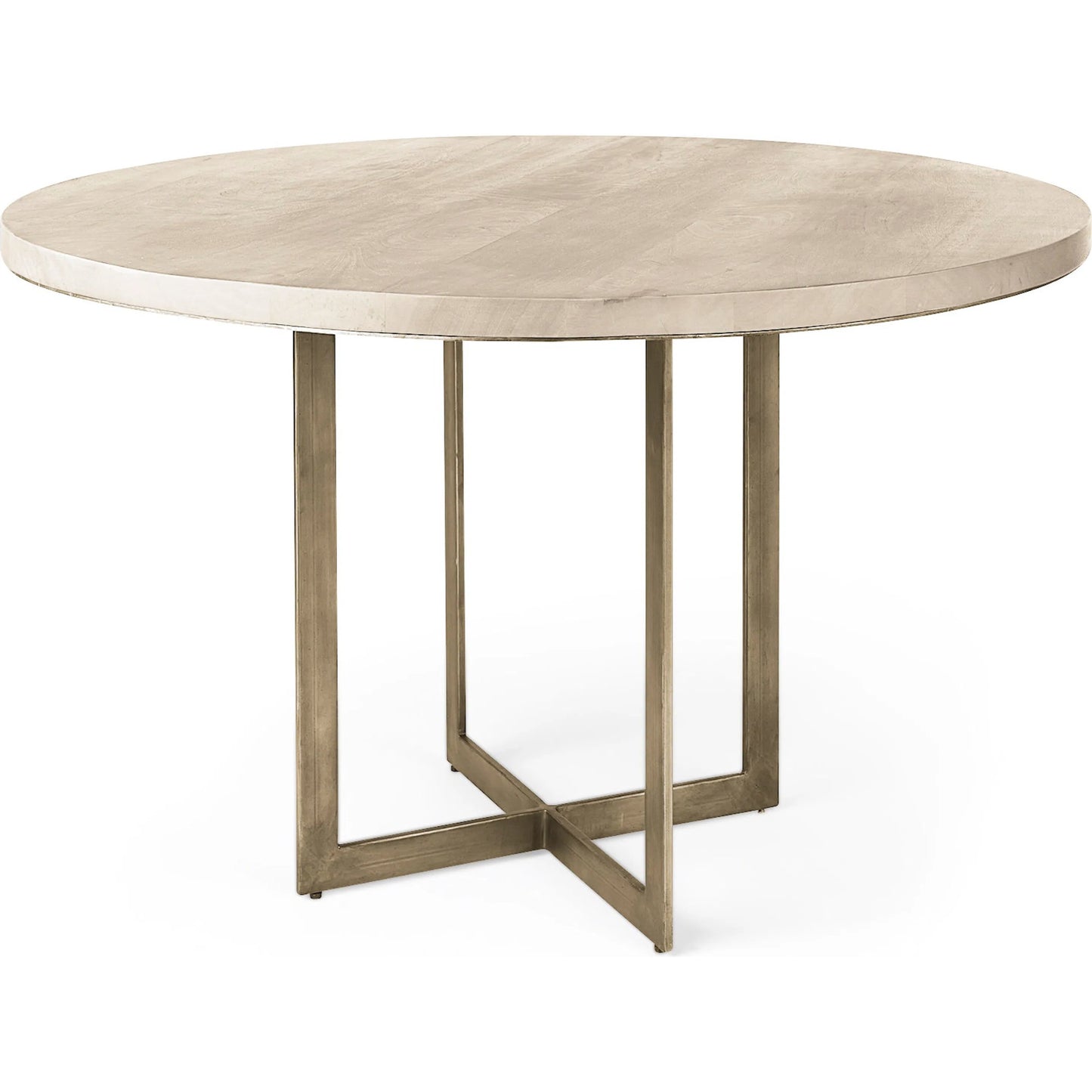 002 SI-2369432 | Primary Silo | Faye Round Dining Table by Mercana. Made from solid wood in a unique style.
