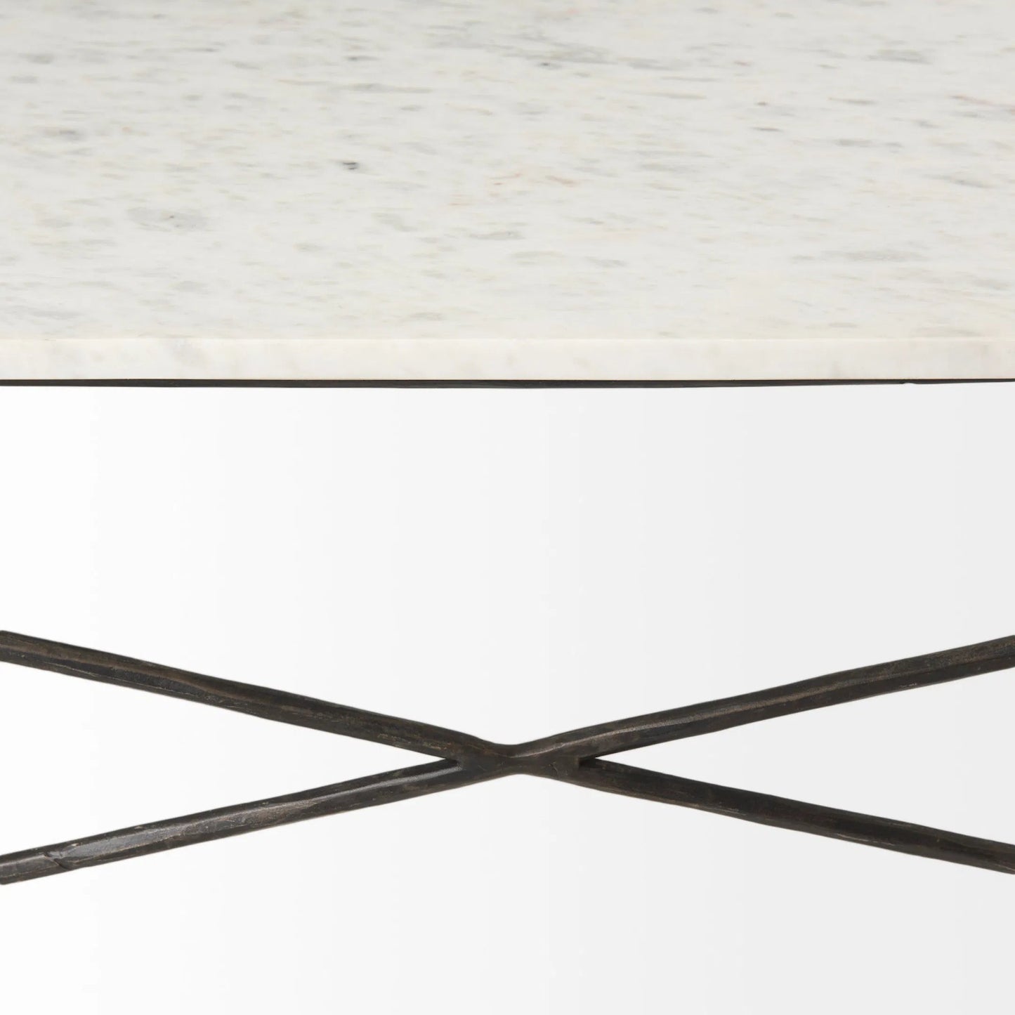 006 SI-2369476 | Closeup | Lorlei Coffee Table by Mercana in white. Made from stone in a unique style.