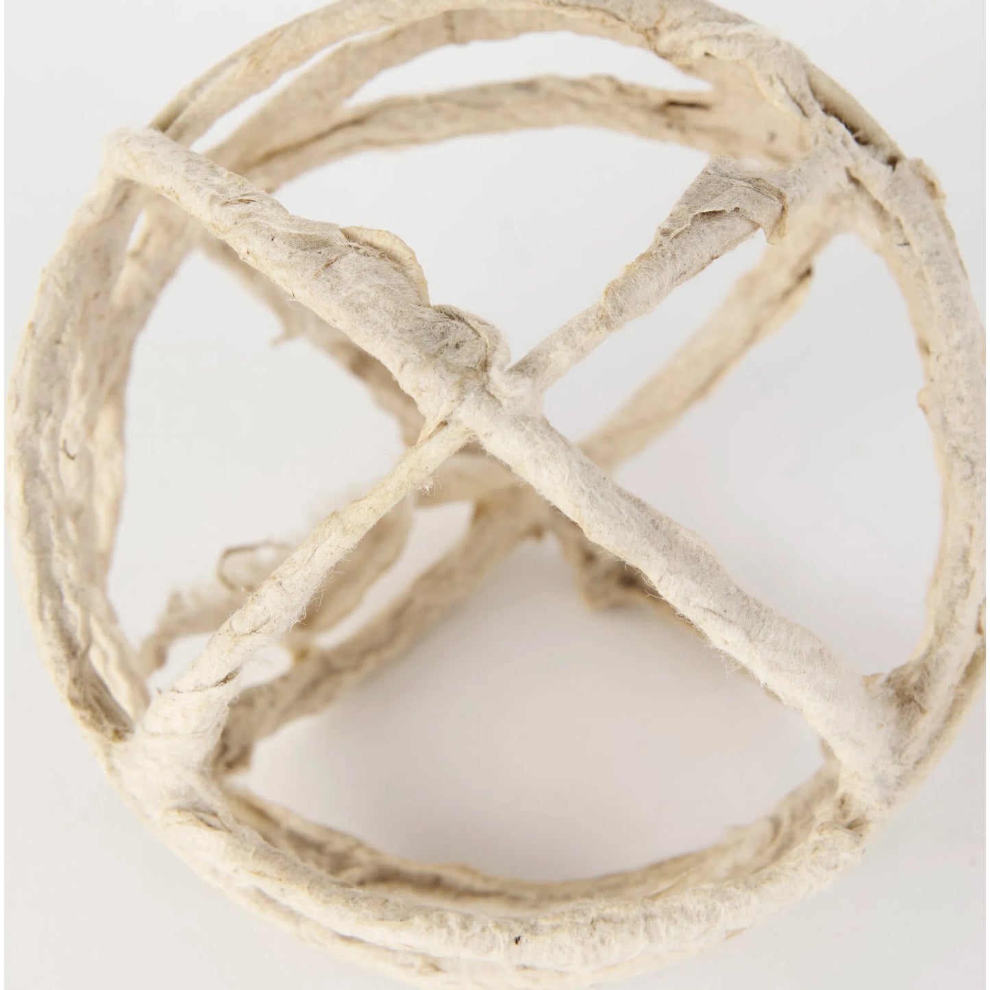 004 SI-2369684 | Closeup | Kali Object by Mercana in beige. Made from paper in a rustic style.