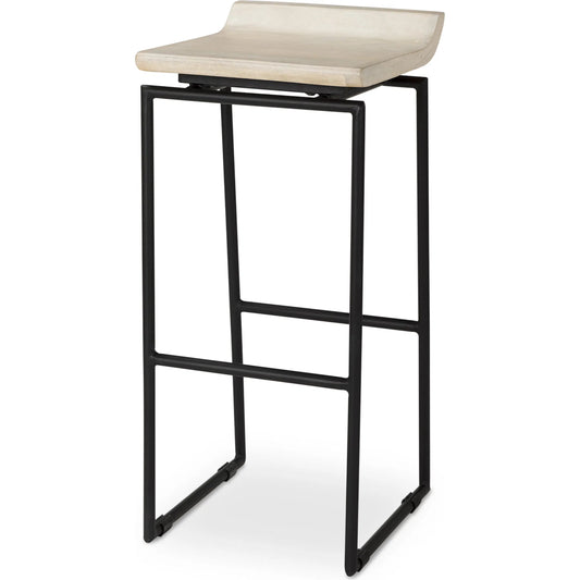 001 SI-2369604 | Primary Silo | Givens Bar Stool by Mercana. Made from metal in a transitional style.