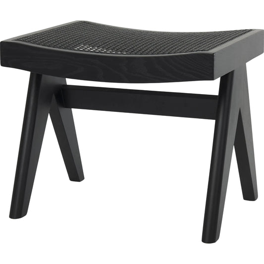 Arvin Stool by Mercana. Made from solid wood in a modern style.