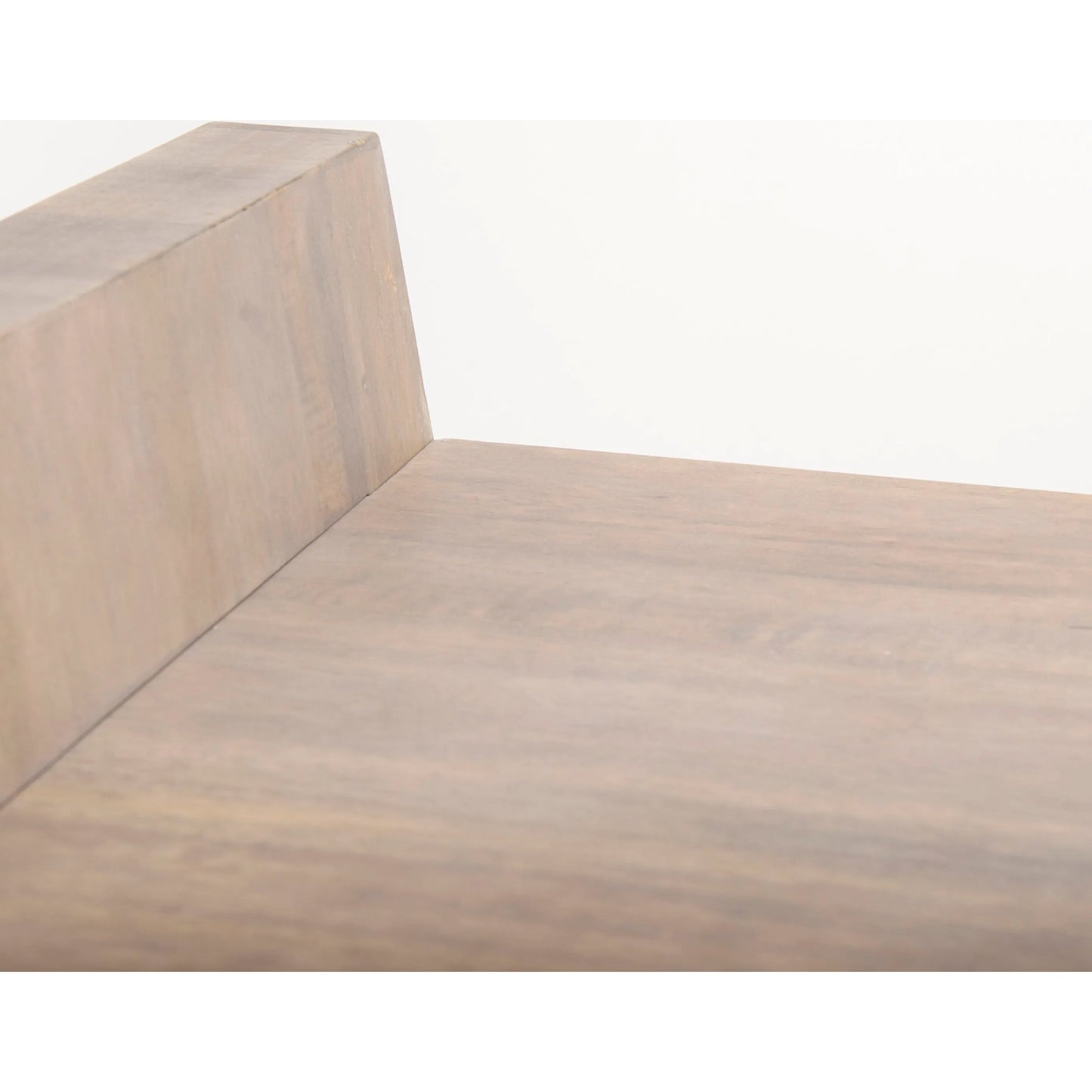 005 SR-815116 | Closeup | Elaine Console Table by Mercana in mango wood, medium brown. Made from unique in a eclectic & global style.
