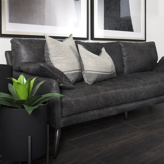 Cochrane Sofa by Mercana. Made from genuine leather in a modern style.