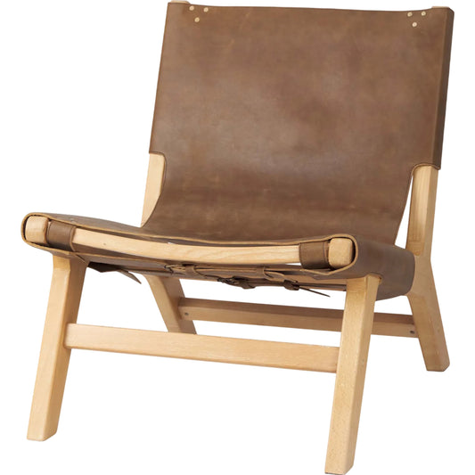 Elodie Leather Accent Chair by Mercana. Made from solid wood in a traditional style.