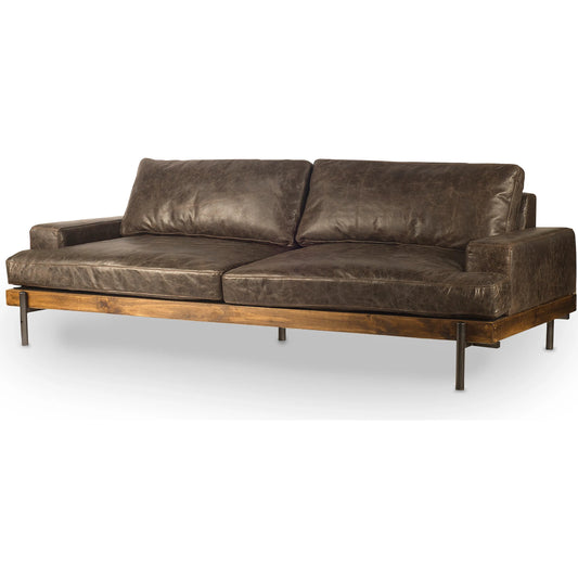 Colburne Leather Sofa by Mercana. Made from unique in a modern style.