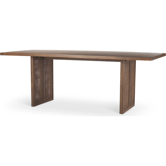 Grier Dining Table by Mercana. Made from solid wood in a transitional style.
