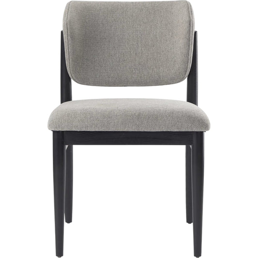 Cline Dining Chair by Mercana. Made from fabric in a transitional style.