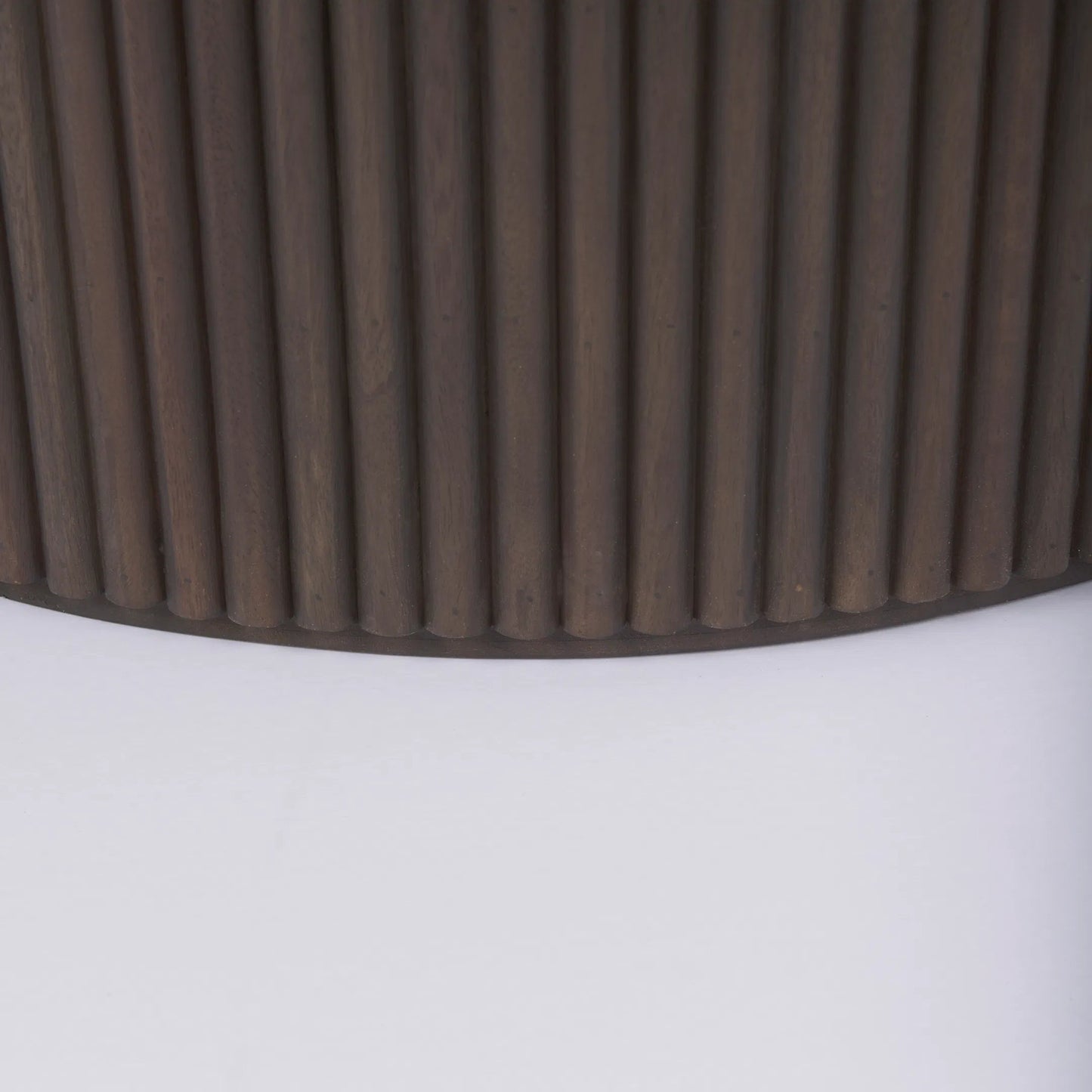 011 SI-2369846 | Closeup | Terra Round Coffee Table by Mercana. Made from solid wood in a unique style.