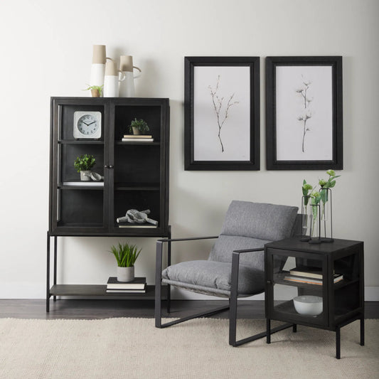 Arelius End Table by Mercana. Made from solid wood in a transitional style.