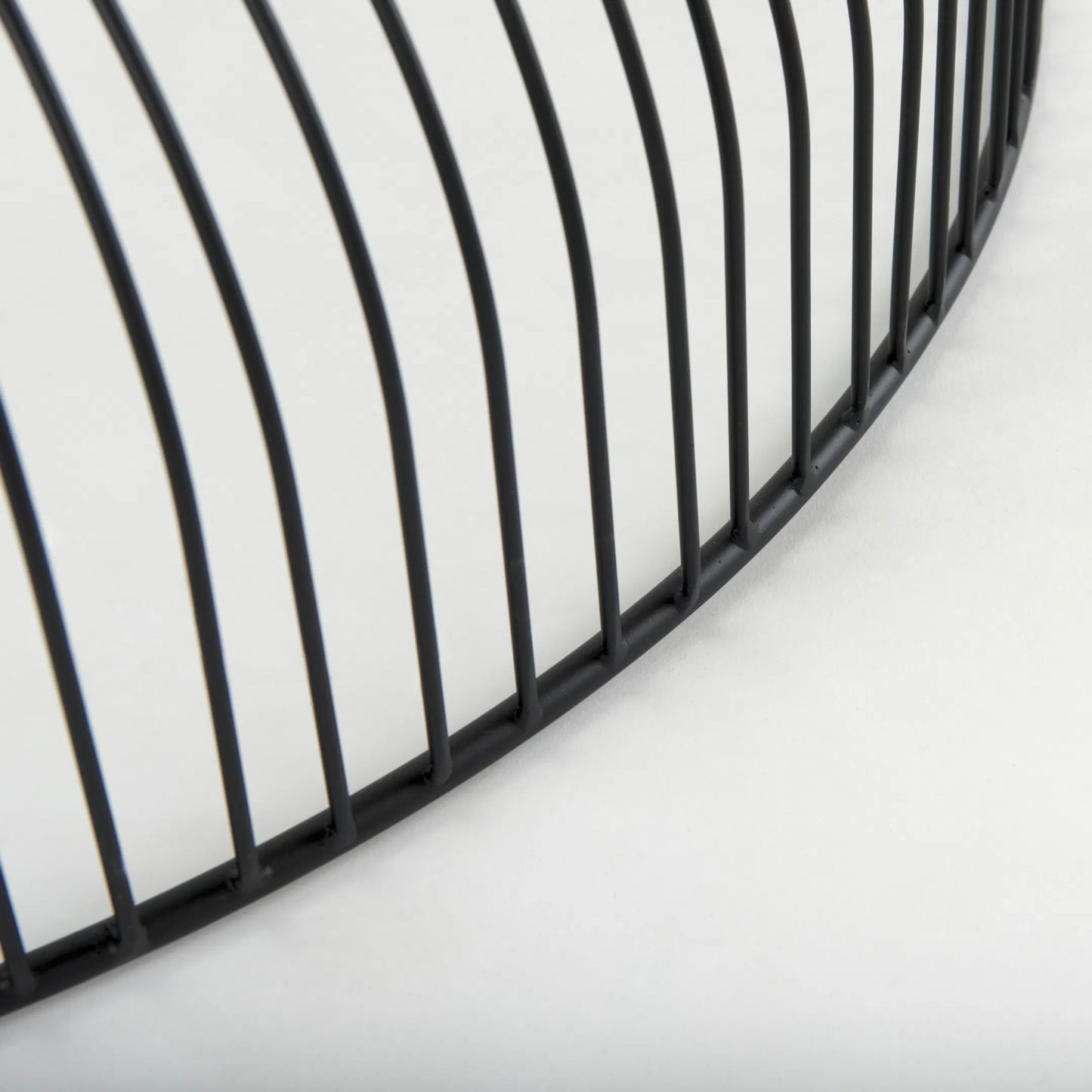 008 SI-2369996 | Closeup | Shani Coffee Table by Mercana in black. Made from metal in a unique style.