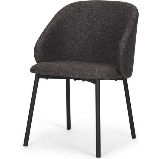 Shannon Dining Chair (Set of 2) by Mercana. Made from fabric in a transitional style.