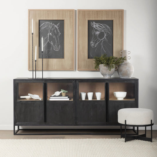 Sloan Sideboard by Mercana. Made from iron in a modern style.