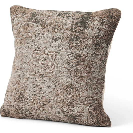 009 None | Unknown | Khloe Square Pillow Cover by Mercana. Made from cotton blend in a traditional style.