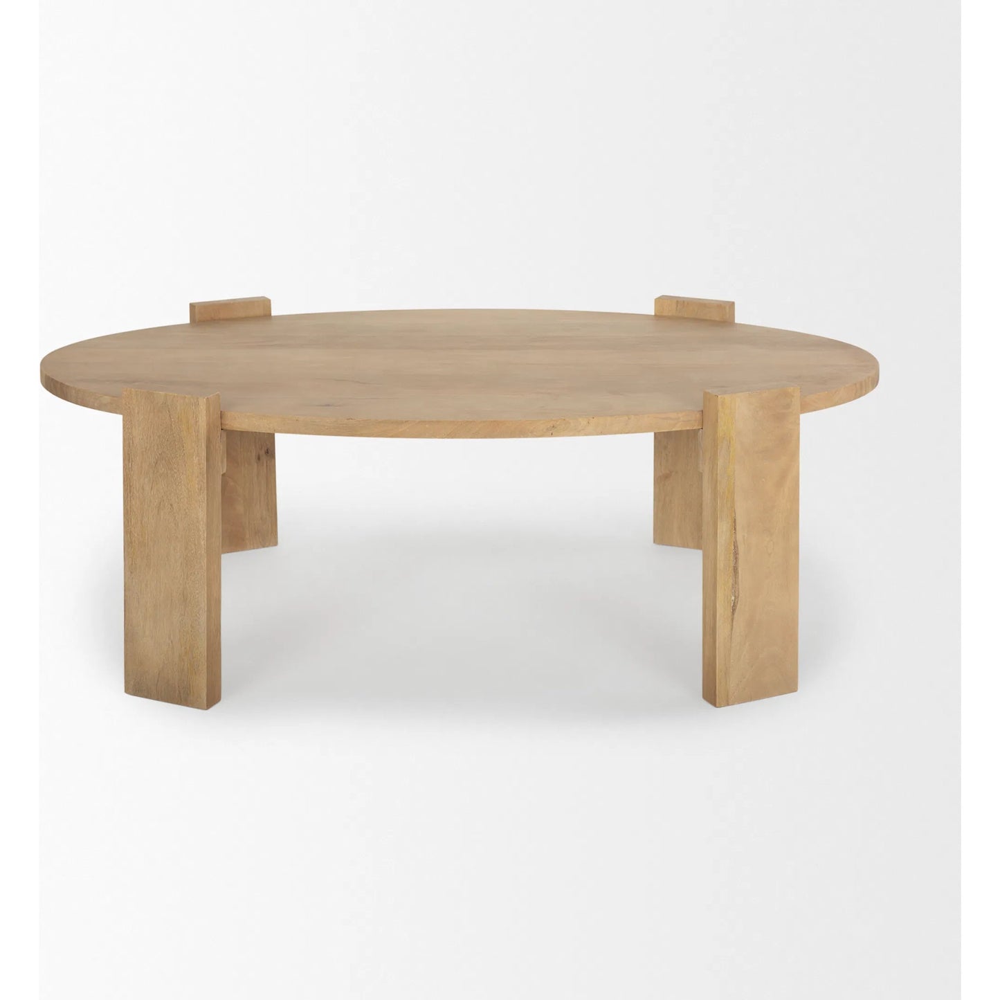 002 SI-2370016 | Additional Silo | Evelyn Coffee Table by Mercana in brown. Made from solid wood in a unique style.