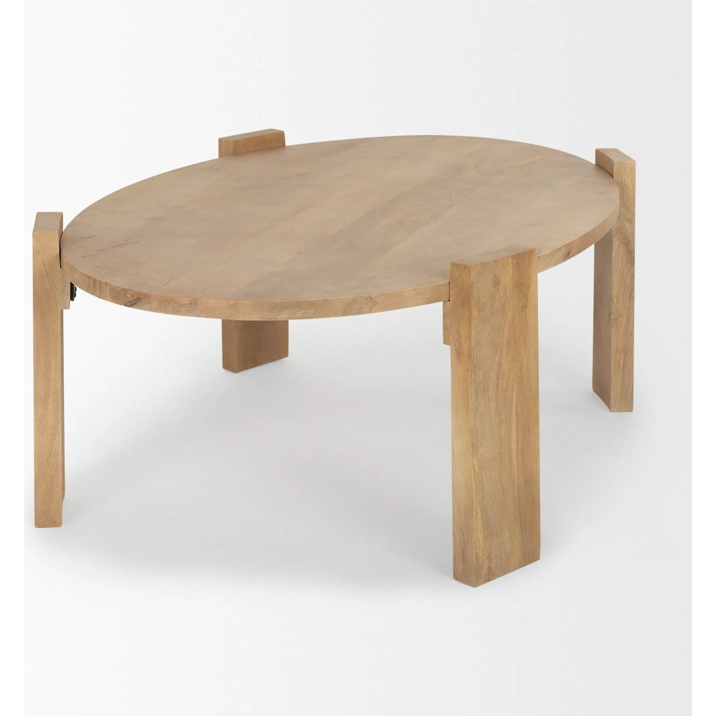 004 SI-2370016 | Additional Silo | Evelyn Coffee Table by Mercana in brown. Made from solid wood in a unique style.