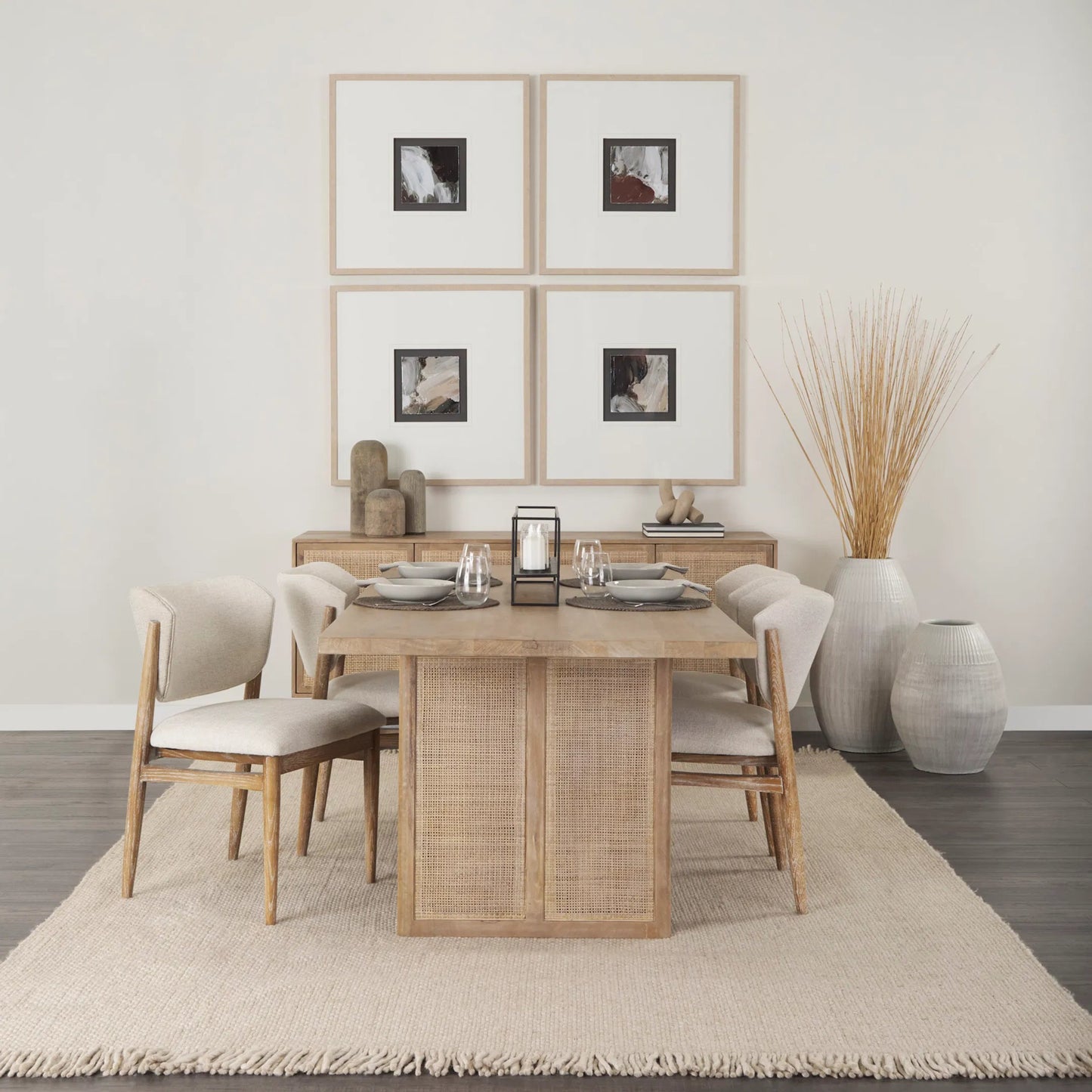 031 SI-2369876 | Lifestyle | Grier Dining Table by Mercana. Made from solid wood in a transitional style.