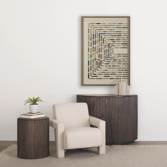 Terra Accent Cabinet by Mercana. Made from solid wood in a transitional style.