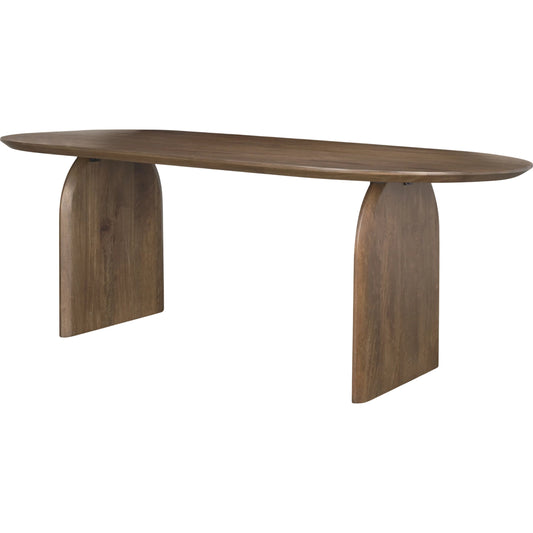 Isla Dining Table by Mercana. Made from solid wood in a transitional style.