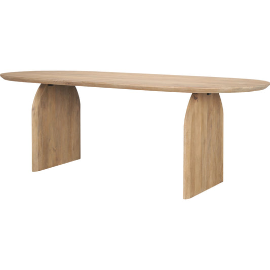 Isla Dining Table by Mercana. Made from solid wood in a transitional style.